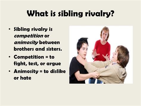 effects of sibling rivalry in adulthood